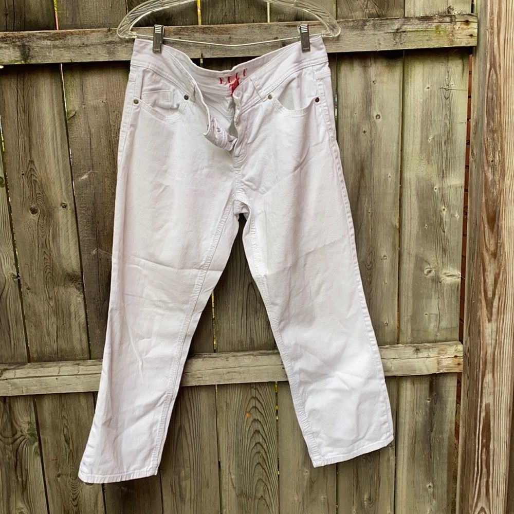 Elle Paris Jean Capris Sz. 10